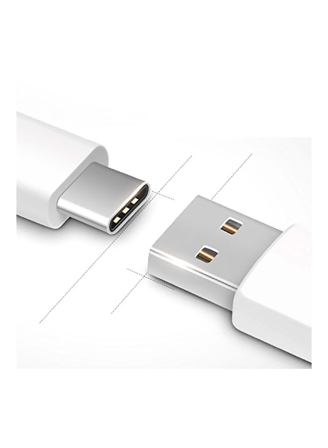 Type-C Data Sync Charging Cable White