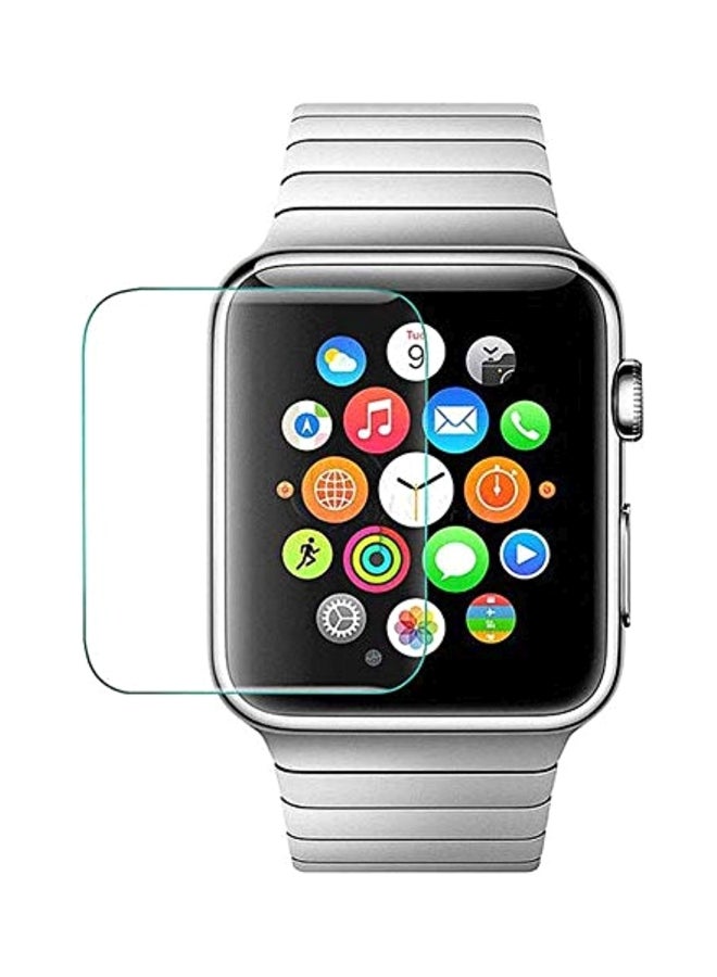 Tempered Glass Screen Protector For Apple Watch Series 3 42mm Clear - Image 1
