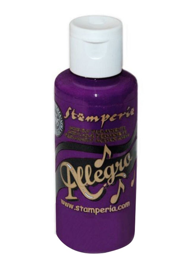 STAMPERIA Allegro Paint Dark Violet 59ml