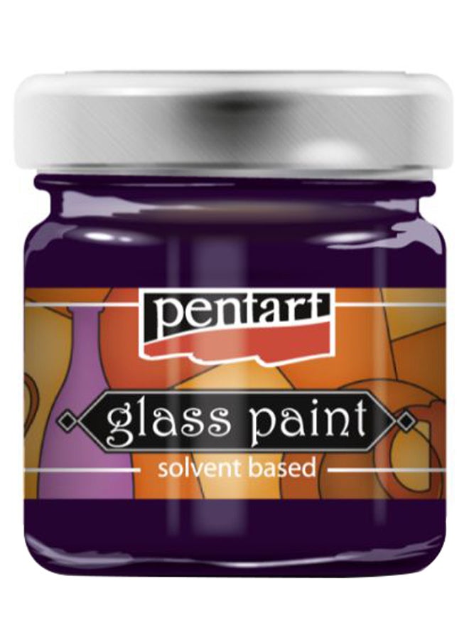 Pentart - Glass Paint Purple 30ml - Image 1