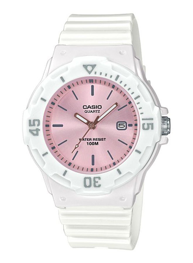 CASIO Women's Casual Analog Quartz Watch LRW-200H-4E3VEF - 34 mm - White - Image 1