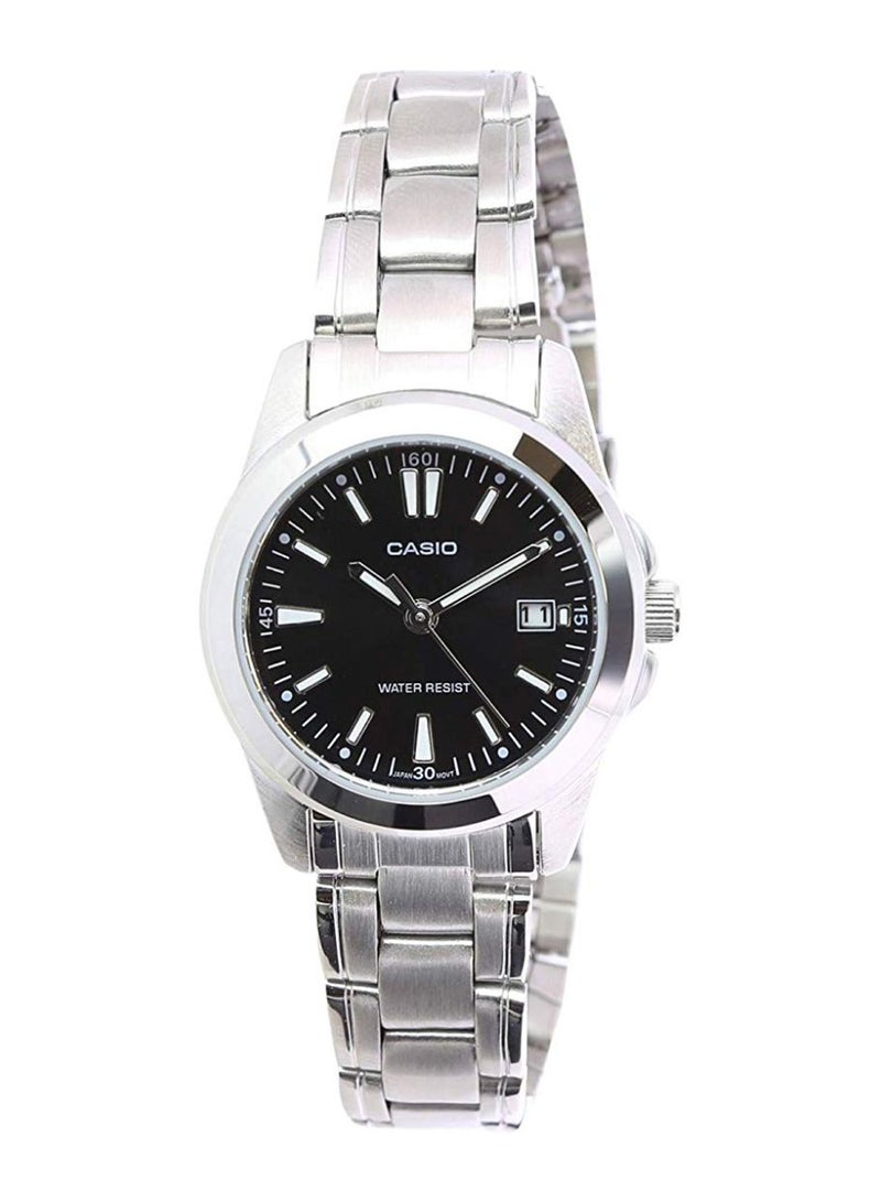 CASIO Women's Casual Analog Quartz Watch LTP1215A-1A2 - 32 mm - Silver - Image 1