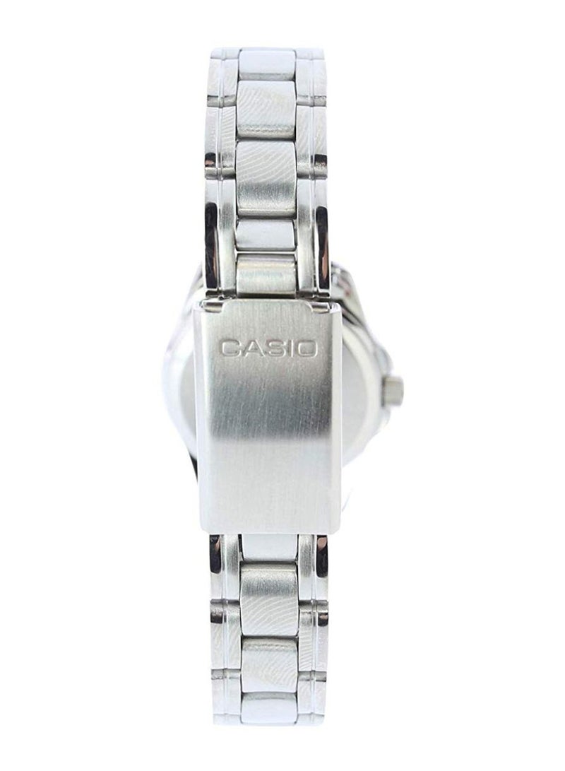 CASIO Women's Casual Analog Quartz Watch LTP1215A-1A2 - 32 mm - Silver - Image 2