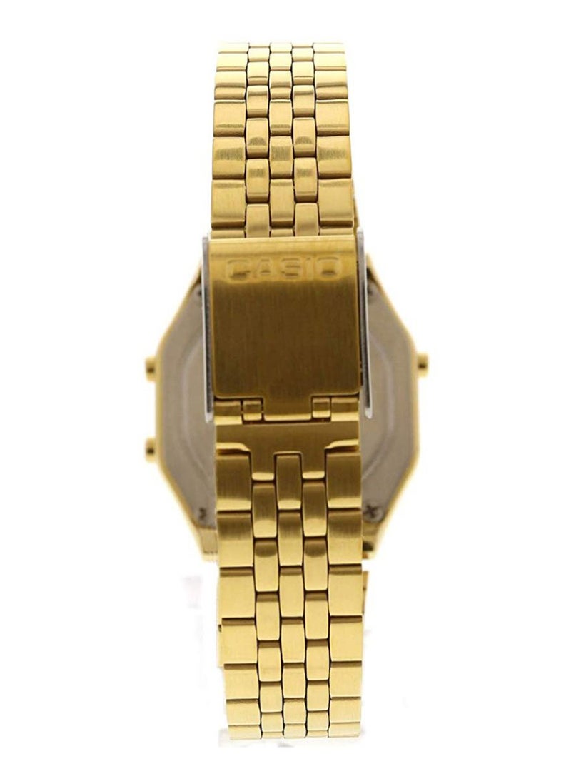 كاسيو ساعة رقمية بسوار معدني طراز LA680WGA-4C women - Image 2