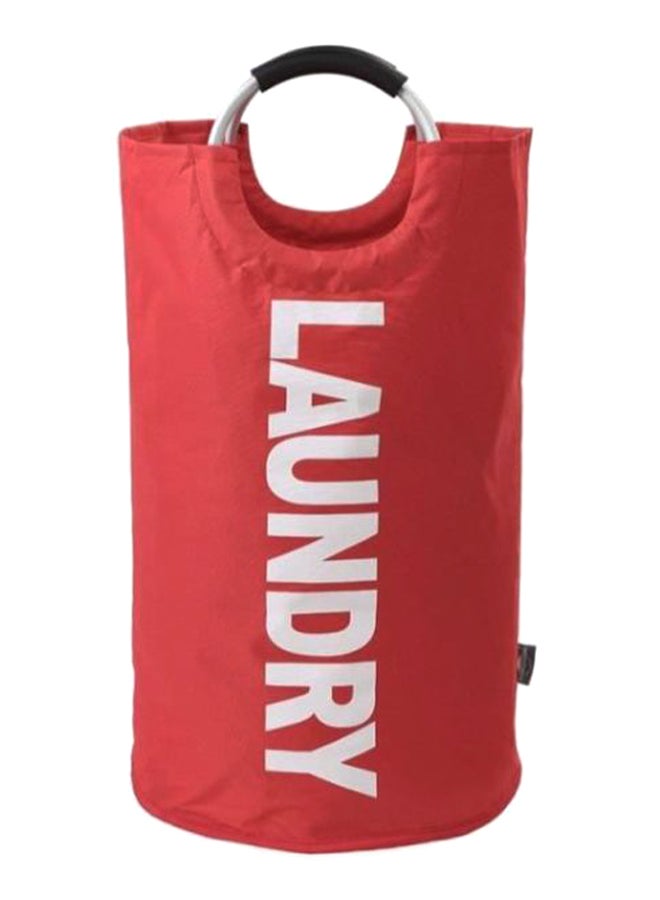 MARGOUN Foldable Cotton Laundry Basket With Handle Green 72cm