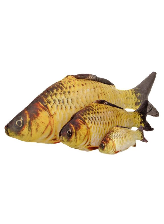 Bite Resistance Fish Toy For Cat Yellow - Image 2