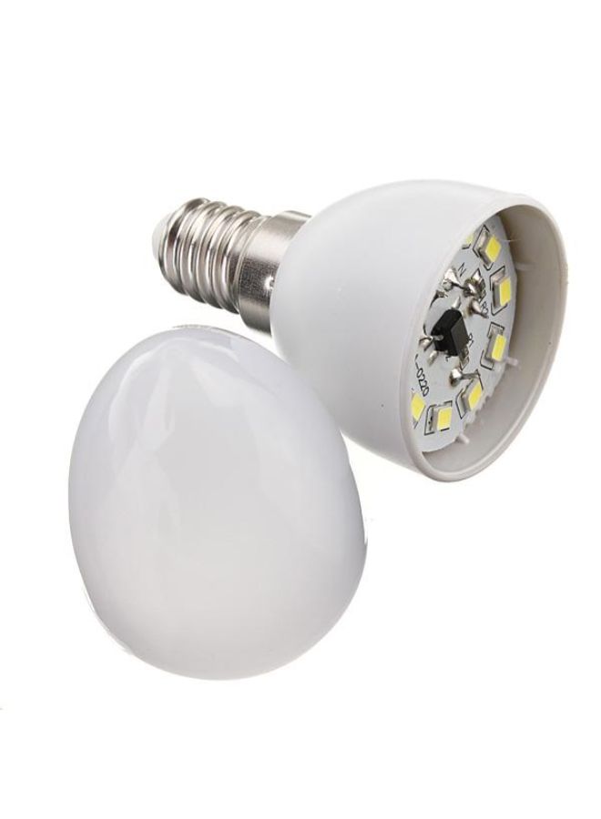 مجموعة مصابيح LED E14 بتصميم شمعة مكونة من 3 قطع أبيض 10.4 x 3.7سم - Image 2