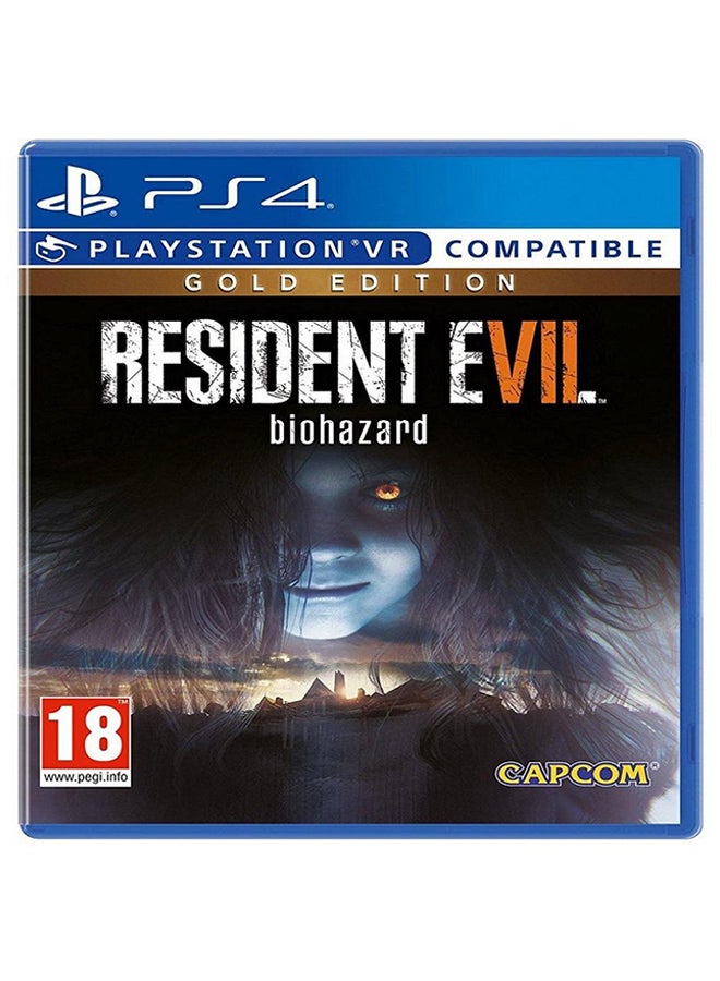 لعبة "Resident Evil 7 Biohazard Gold Edition" - لجهاز الألعاب بلايستيشن 4 - playstation_4_ps4