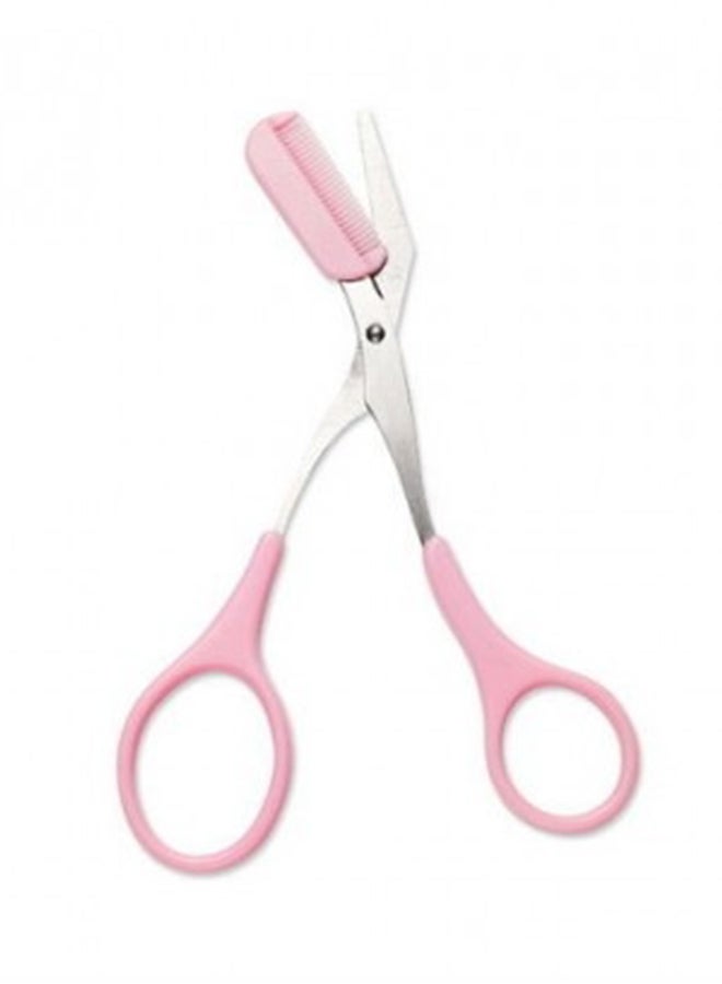ETUDE HOUSE - 2 In 1 Eyebrow And Comb Scissor Pink - Image 1