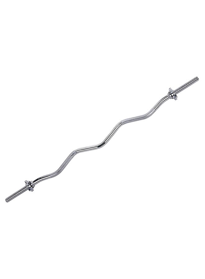 Curl Barbell Bar With Two Fasteners 120cm - v1561055210/N26820320A_1