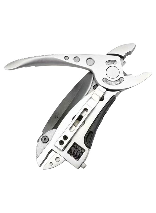 Multitool Adjustable Pliers Pocket Knife Silver 100grams  - Image 2