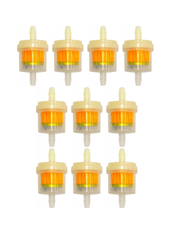 Generic 10-Piece Portable Motorcycle Gasoline Filter  - Image 1