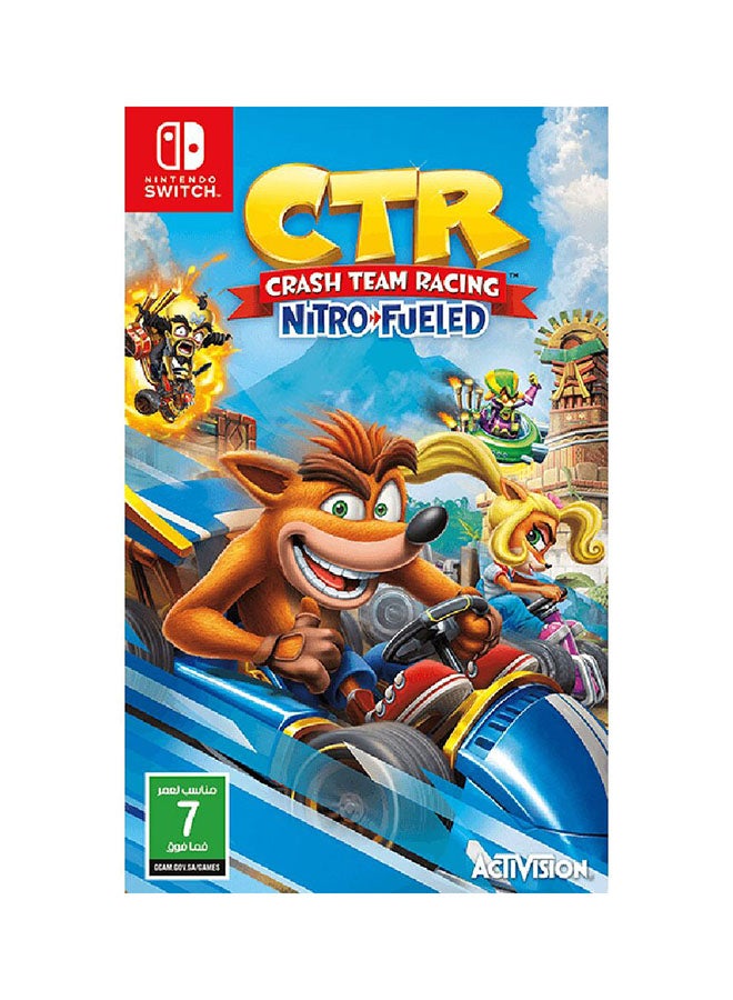 أكتيفجن لعبة "Crash Team Racing Nitro Fueled" باللغتين الإنجليزية والعربية (إصدار المملكة العربية السعودية) - سباق - نينتندو سويتش  - Image 1