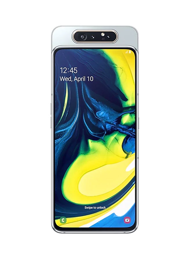 Samsung - Galaxy A80 Dual SIM Ghost White 8GB RAM 128GB 4G LTE - Image 1