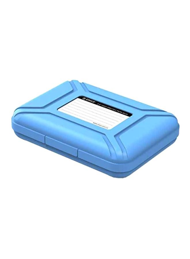 Orico Protective Anti-Static Storage Hard Case Box For Sata/Ide Hard Disk Drive Blue/Black - Image 2