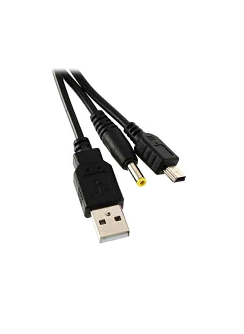 USB Charging And Data Cable For TomTom GO 300/500/510/700/710/910 GPS Navigator Black