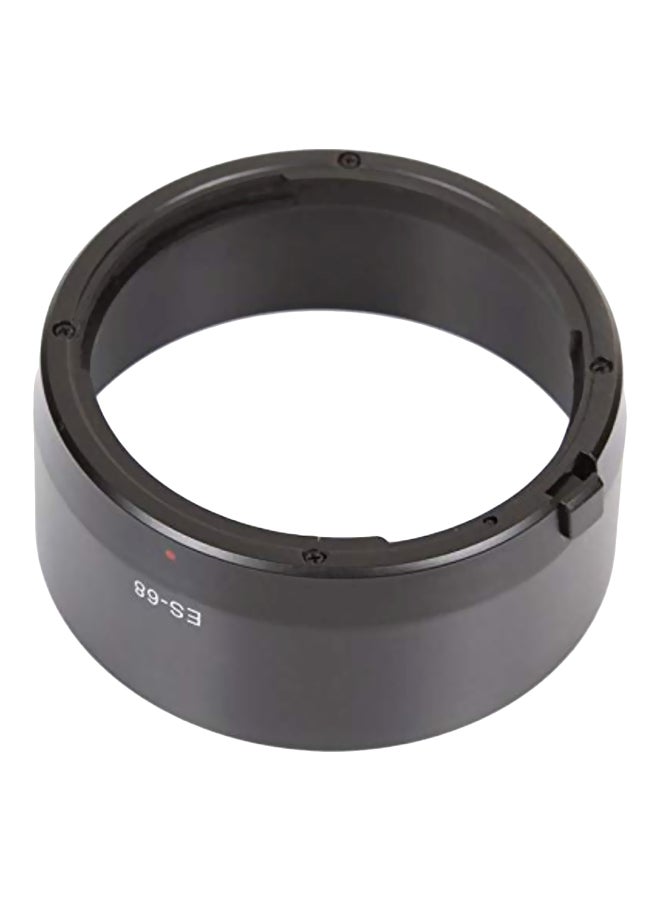 ES-68 Lens Hood For Canon Camera Black  - Image 1