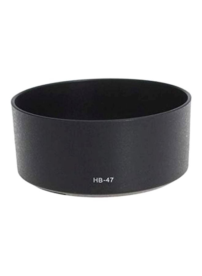 HB-47 Lens Hood For Nikon Camera Black 
