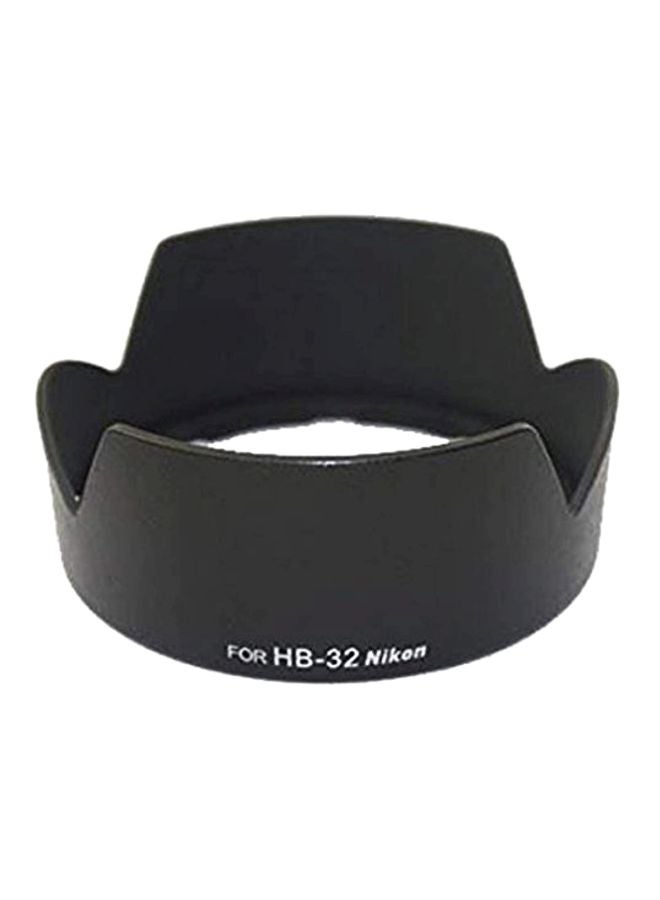 HB-32 Lens Hood For Nikon Camera Black