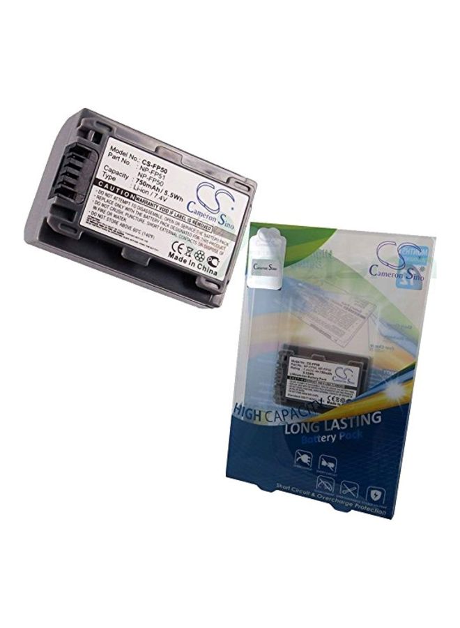 Cameron Sino - Replacement Camera Battery For Sony NP-FP30, NP-FP50, NP-FP51 - Image 1