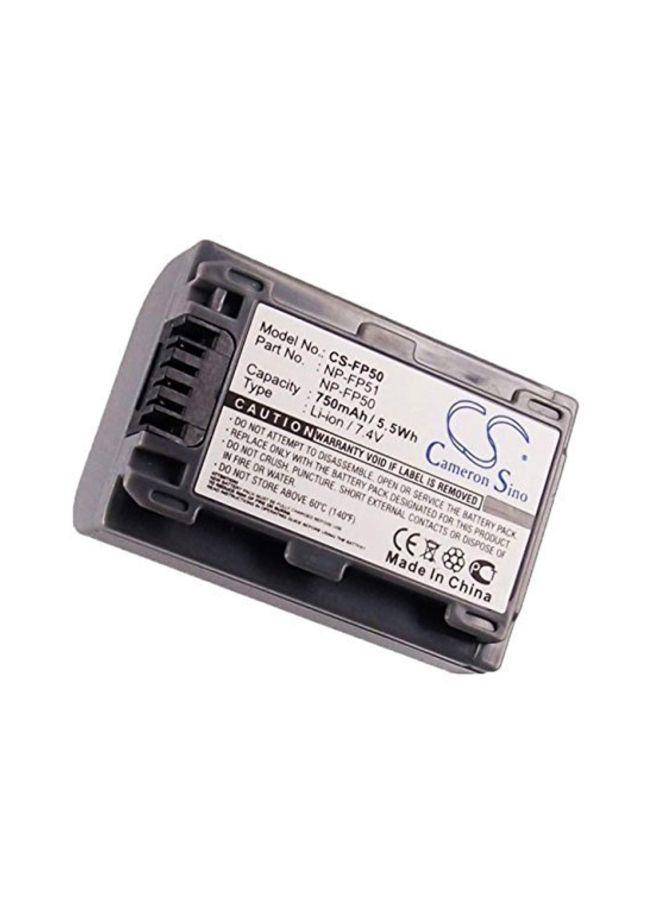 Cameron Sino - Replacement Camera Battery For Sony NP-FP30, NP-FP50, NP-FP51 - Image 1
