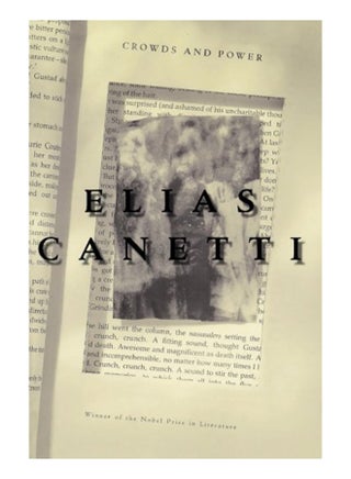 Crowds And Power Paperback English by Elias Canetti - 24-Apr-09 - v1561099362/N26854121A_1