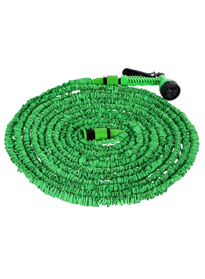 خرطوم مسدس رش ماء أخضر/أسود 100قدم