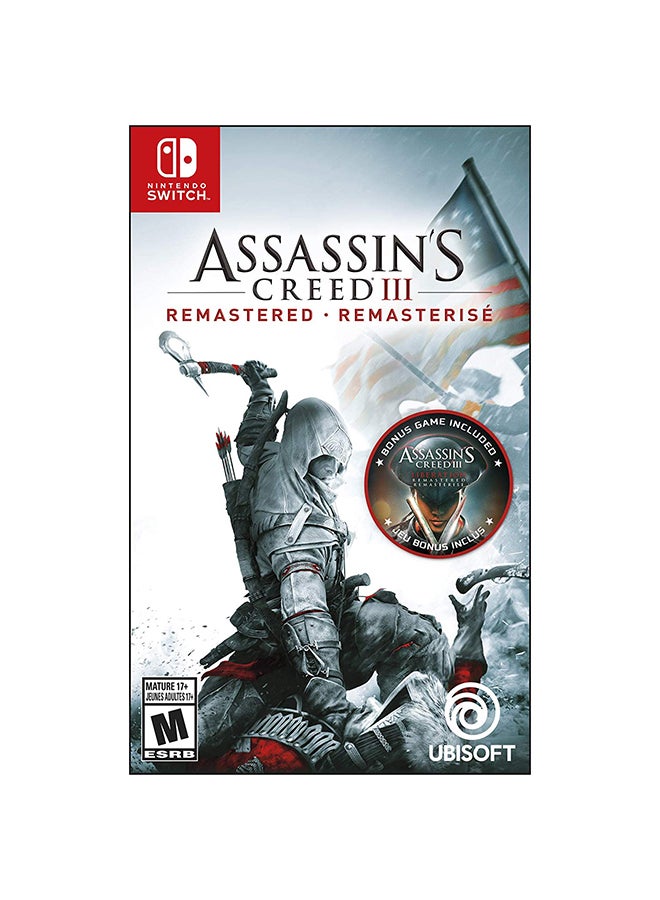 Ubisoft Assassin's Creed : III : Remastered (Intl Version) - Nintendo Switch  - Image 1