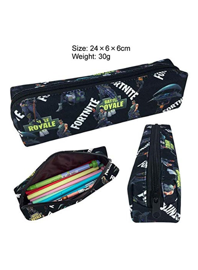Fortnite Pencil Case With Zipper Black  - Image 2
