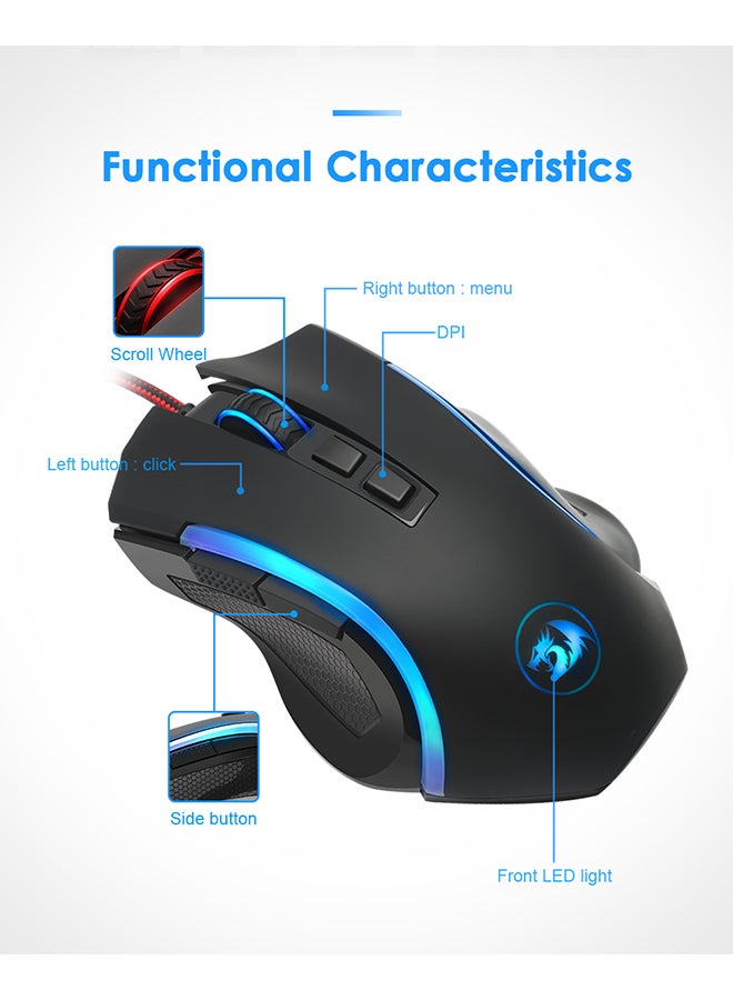 M607 Wired Gaming Optical Mouse
