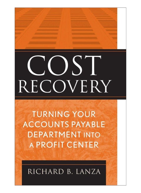 Cost Recovery Hardcover English by Richard B. Lanza - 27-Oct-07