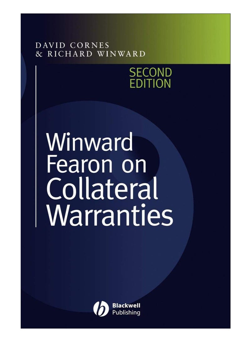 Winward Fearon On Collateral Warranties 2nd ed Hardcover English by David L. Cornes - 21-Apr-08 