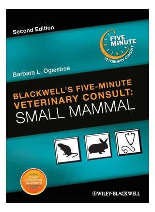 Blackwell's Five-Minute Veterinary Consult hardcover english - 9-May-09 - v1561111582/N26906718A_1