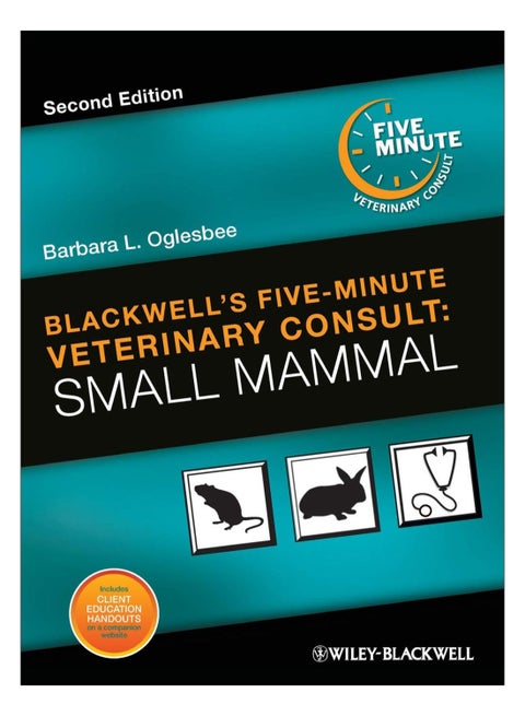 Blackwell's Five-Minute Veterinary Consult hardcover english - 9-May-09