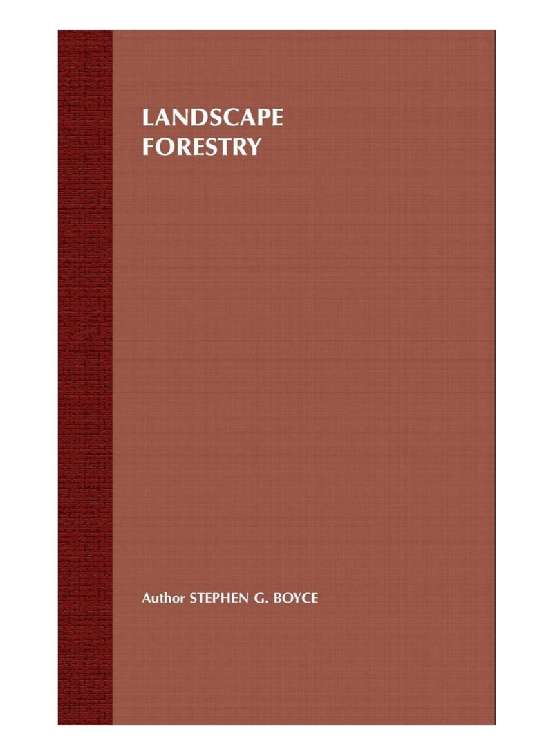 Landscape Forestry hardcover english - 17-May-09