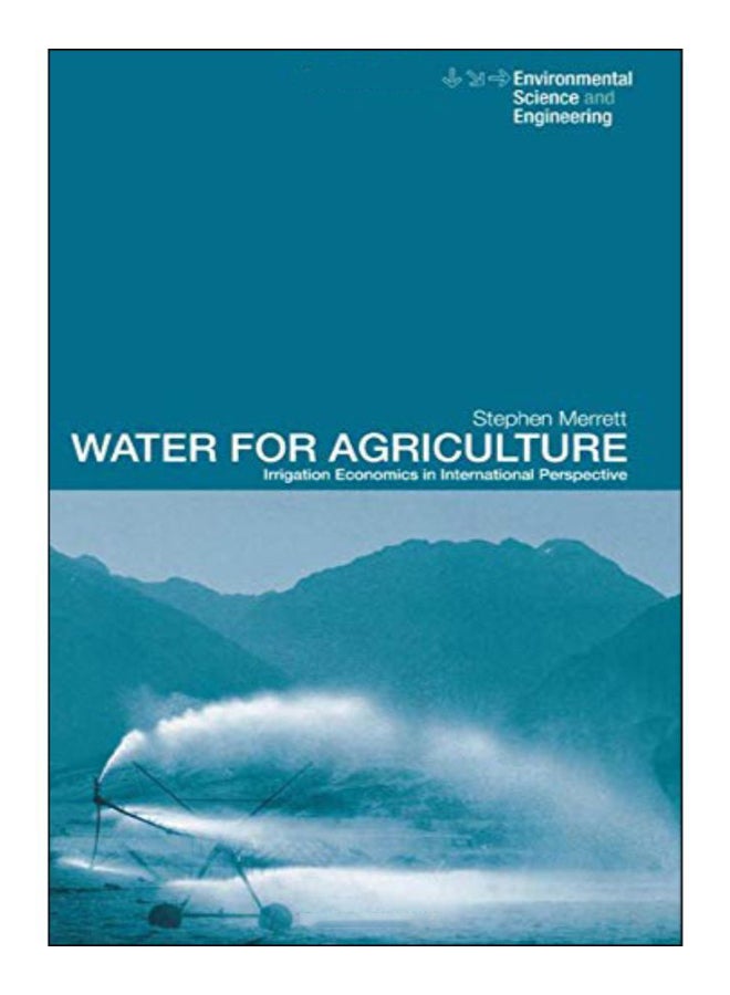 Water For Agriculture hardcover english - 13-Jul-09
