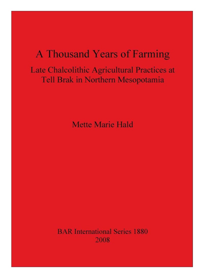 A Thousand Years Of Farming paperback english - 28-Jul-09