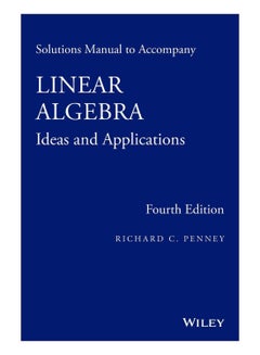 Solutions Manual To Accompany Linear Algebra paperback english - 10-Oct-09 