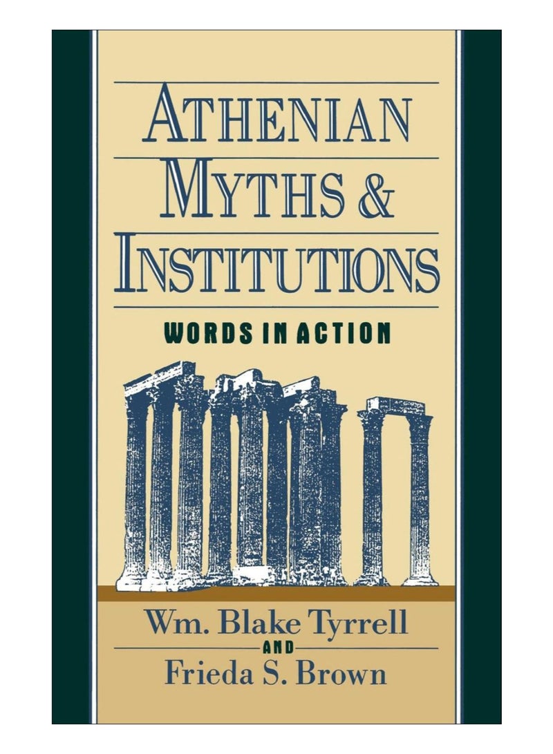 Athenian Myths And Institutions Paperback English by Frieda S. Brown - 28-Nov-11 