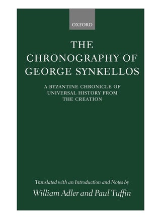 The Chronography Of George Synkellos hardcover english - 11-Jan-12 - v1561112112/N26908191A_1