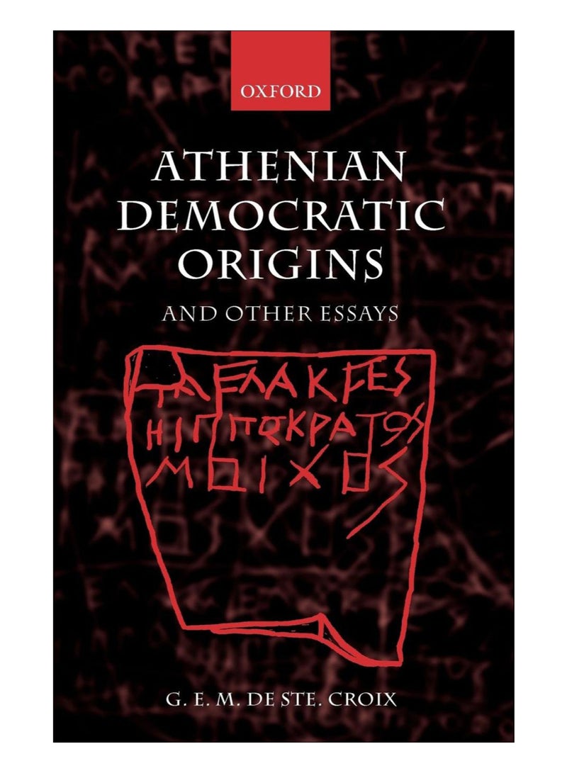 Athenian Democratic Origins paperback english - 25-Jan-12