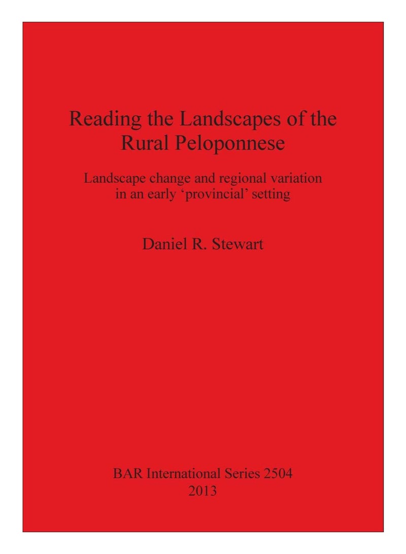 Reading The Landscapes Of The Rural Peloponnese paperback english - 4-Mar-12 