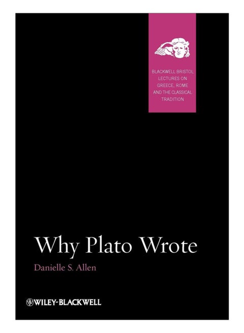 Plato Wrote hardcover english - 7-Dec-12