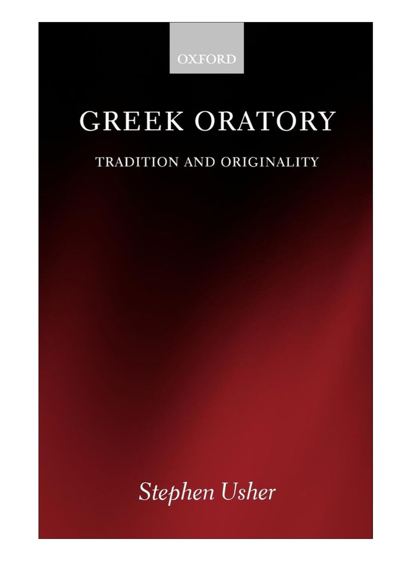 Greek Oratory paperback english - 24-Mar-13 