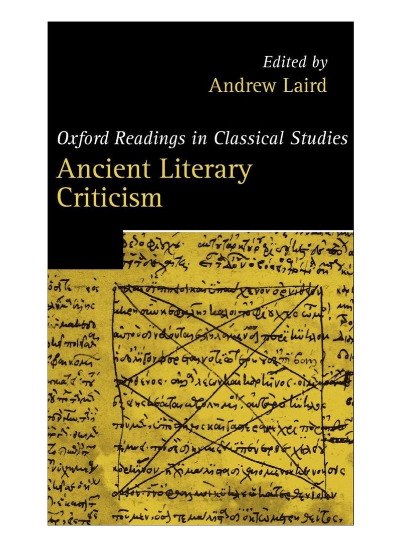 Ancient Literary Criticism hardcover english - 26-Mar-13