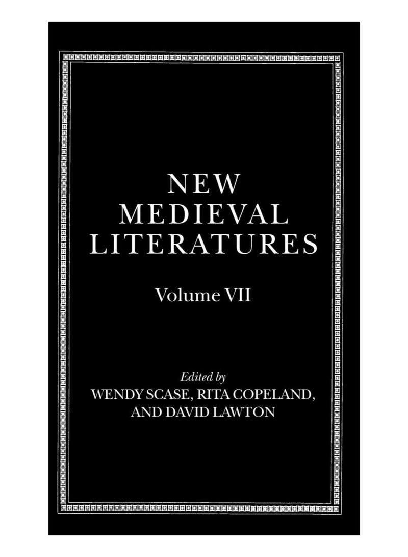 New Medieval Literatures hardcover english - 3-May-13