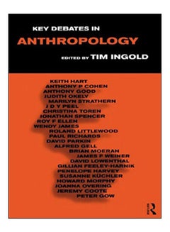 Key Debates In Anthropology paperback english - 31-Mar-14