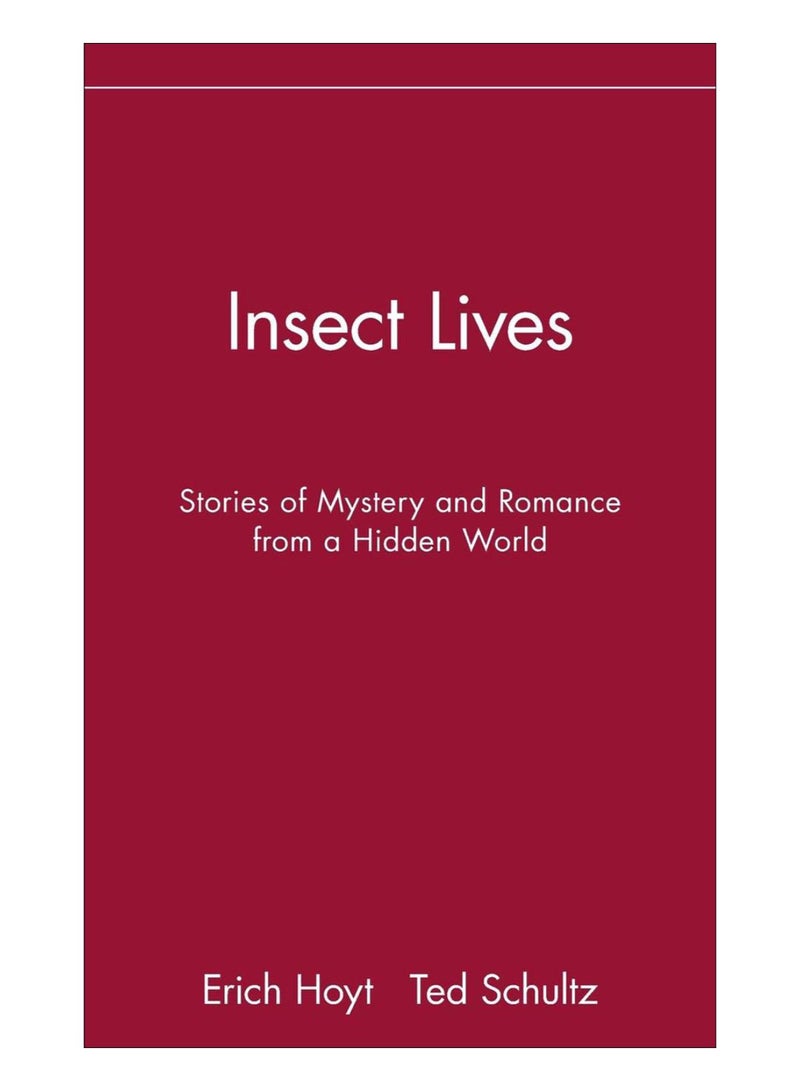 Insect Lives hardcover english - 20-Sep-13