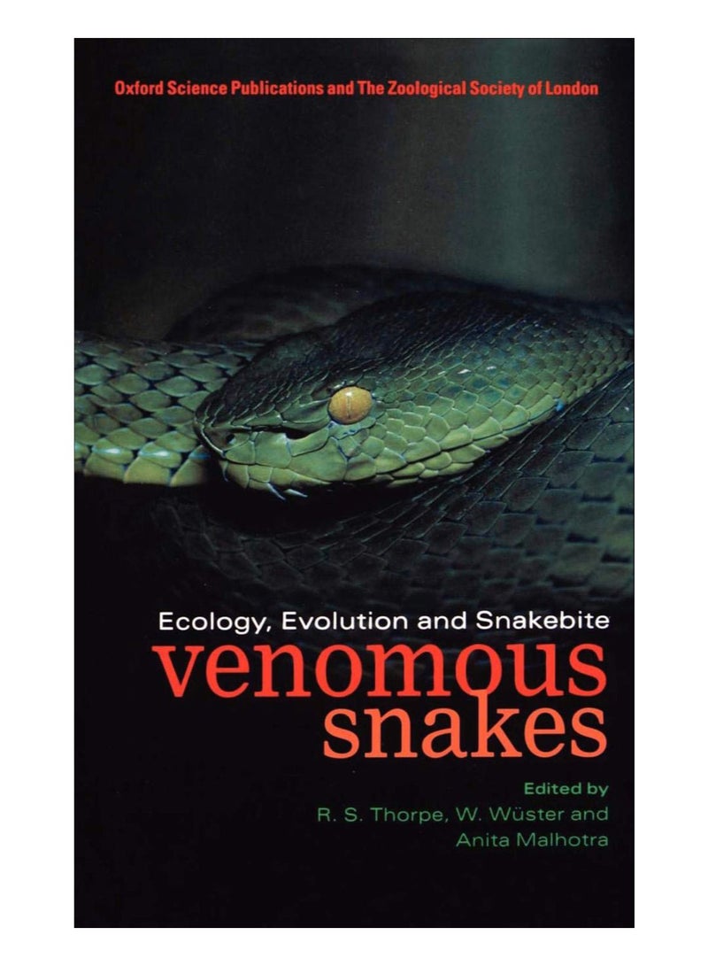 Venomous Snakes hardcover english - 19-Oct-13