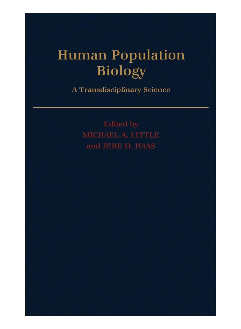 Human Population Biology hardcover english - 15-Nov-14 